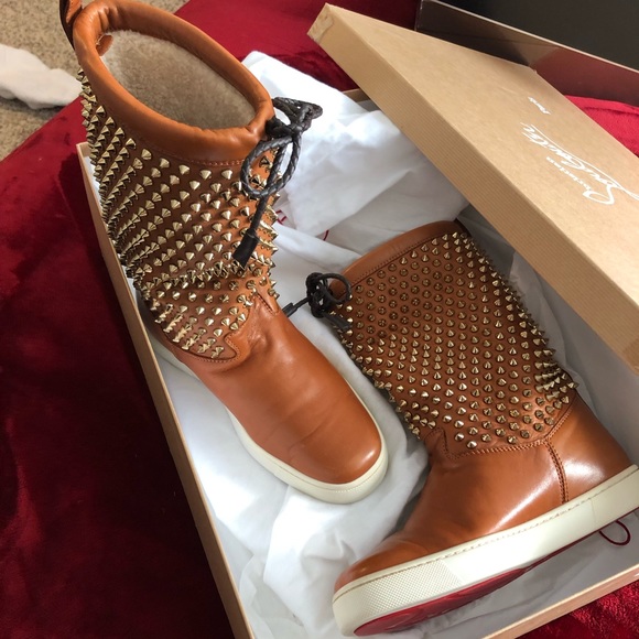 Christian Louboutins spiked boots Authentic - Picture 2 of 8